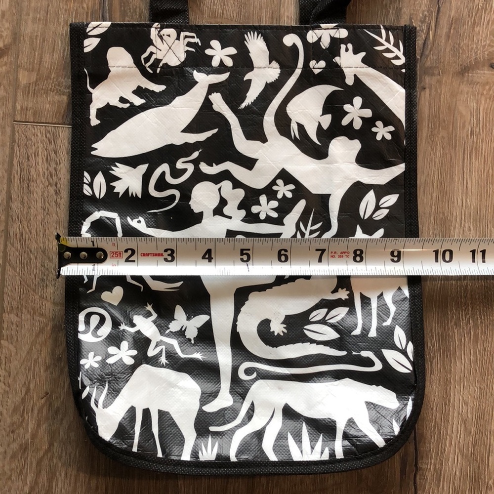 NEW! - LULULEMON Yoga YAMAS/NIYAMAS Reusable Shopping Bag Tote - Picture 9 of 10